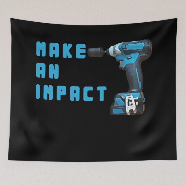 Item preview, Make an Impact - Teal 12v Impact Driver designed and sold by yurahbom.