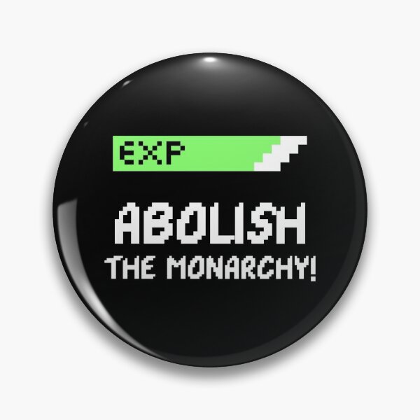 Item preview, Abolish The Monarchy 8-bit designed and sold by ModkMerch.
