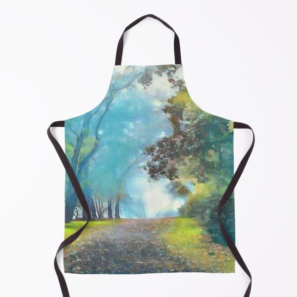 Item preview, GALATHI Autumn Road Green - Roadtrip designed and sold by Galathi Designs.