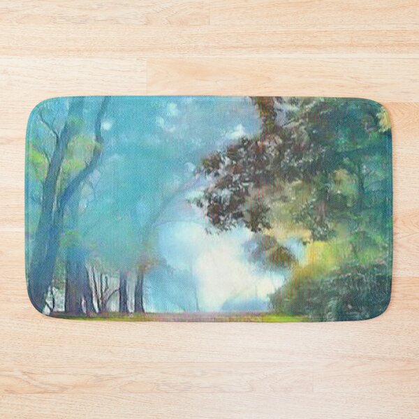 Item preview, GALATHI Autumn Road Green - Roadtrip designed and sold by Galathi Designs.
