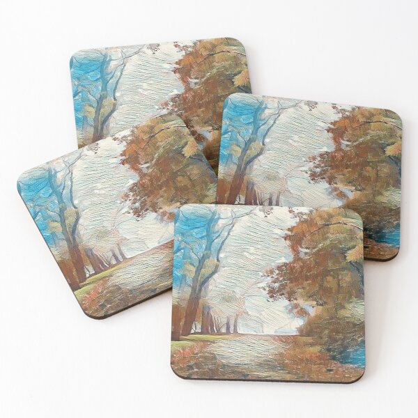 Item preview, GALATHI Autumn Road Brown - Roadtrip designed and sold by Galathi Designs.