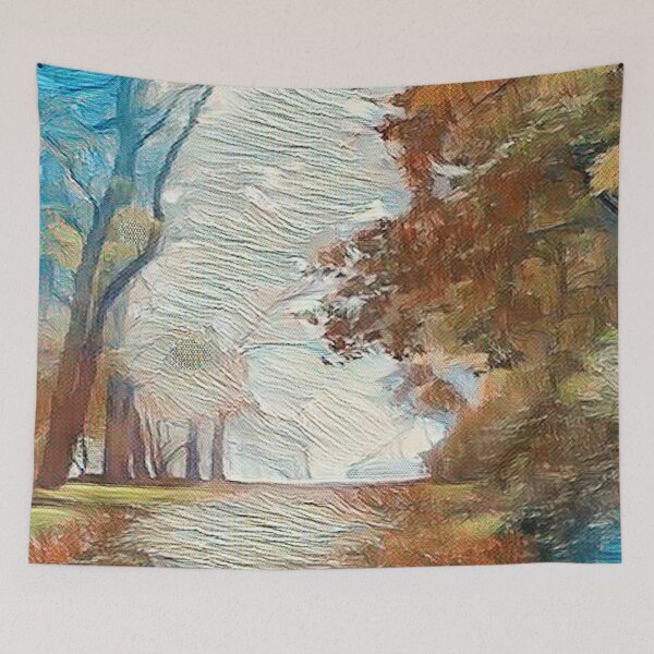 Item preview, GALATHI Autumn Road Brown - Roadtrip designed and sold by Galathi Designs.