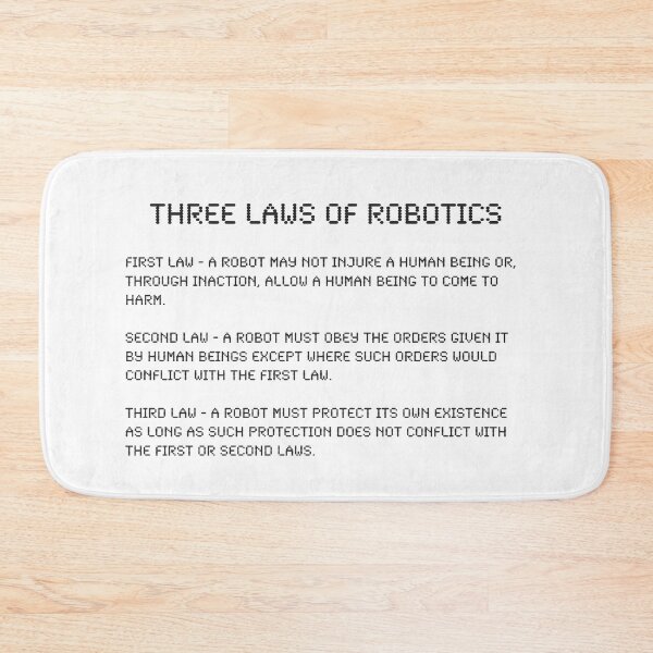 Item preview, Three Laws of Robotics designed and sold by 10islandtrees.