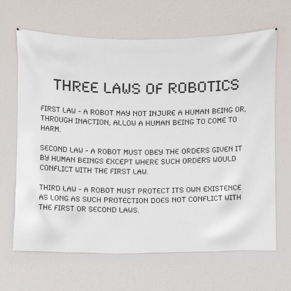 Item preview, Three Laws of Robotics designed and sold by 10islandtrees.
