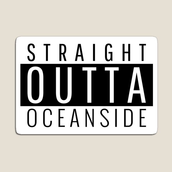 Item preview, Straight Outta Oceanside California designed and sold by Teelogic.