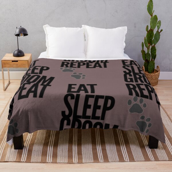 Item preview, It’s a Dog’s Life For Me! Eat, Sleep, Groom, Repeat ? designed and sold by Shanna Dugan.