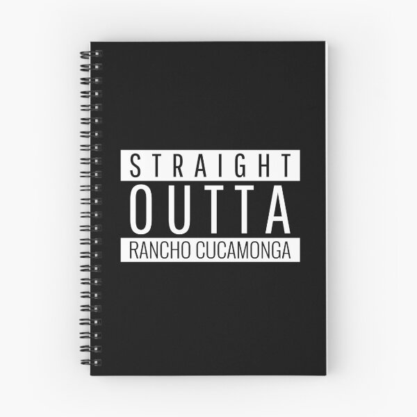 Item preview, Straight Outta Rancho Cucamonga California designed and sold by Teelogic.