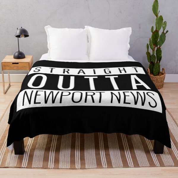 Item preview, Straight Outta Newport News Virginia designed and sold by Teelogic.