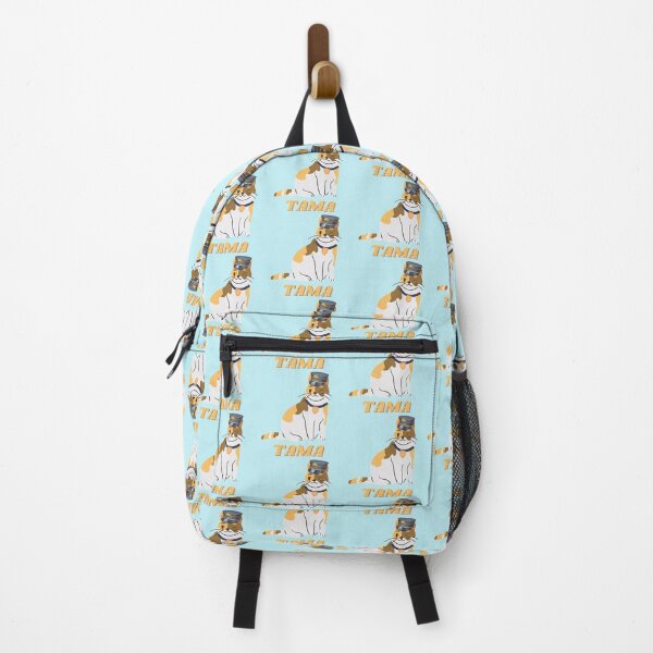 Item preview, Cat Tama the train station cat (blue) designed and sold by CynthSky.
