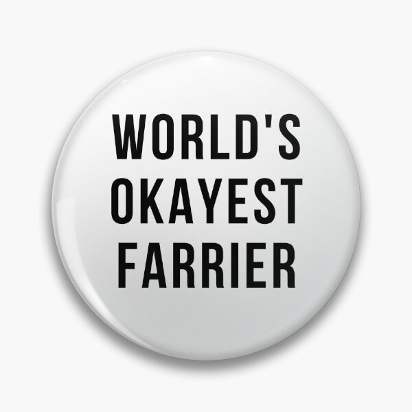 Item preview, world okayest farrier designed and sold by Realpeoplegift.