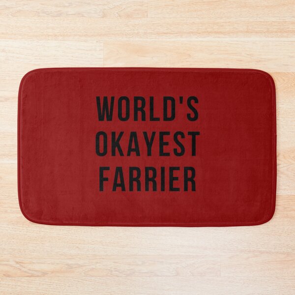 Item preview, world okayest farrier designed and sold by Realpeoplegift.