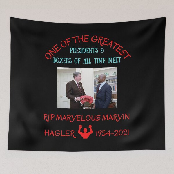 Item preview, RIP Marvelous Marvin Hagler One Of The Greatest Of All Time designed and sold by WoodburyLake.