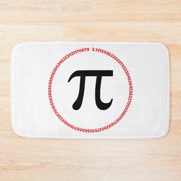 Item preview, Pi Day 3.14 March 3 Black Red designed and sold by Inspire & Smile.