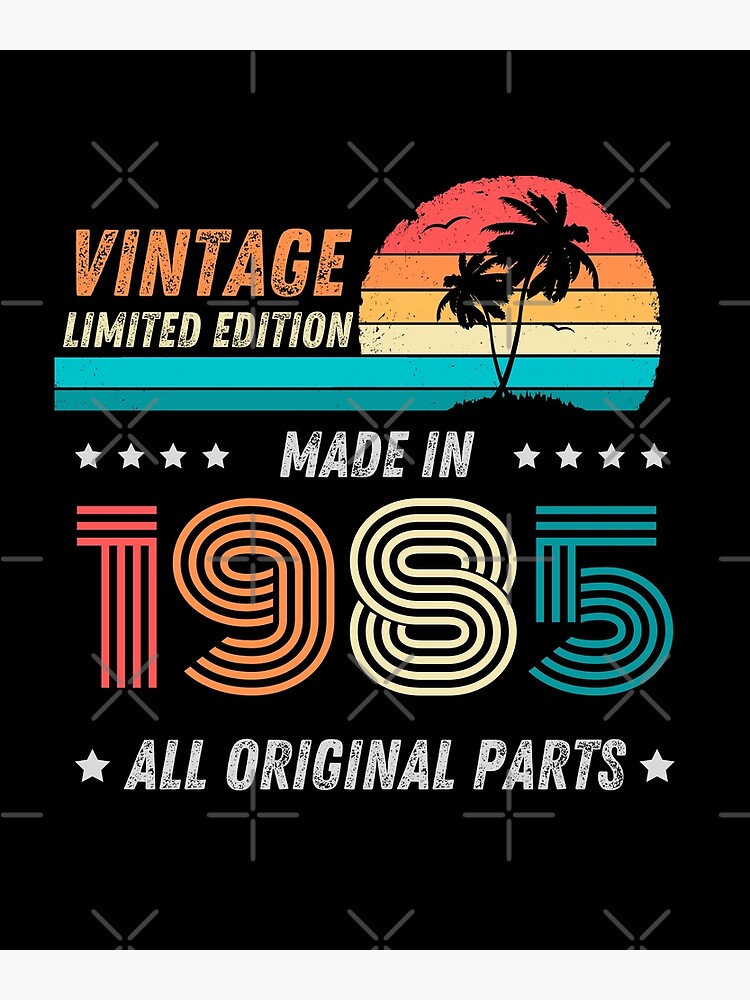 Vintage 1985 handmade shops usa