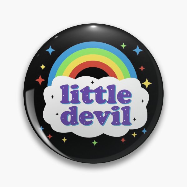 Item preview, Little Devil Cute  Kawaii Rainbow designed and sold by el-em-cee.