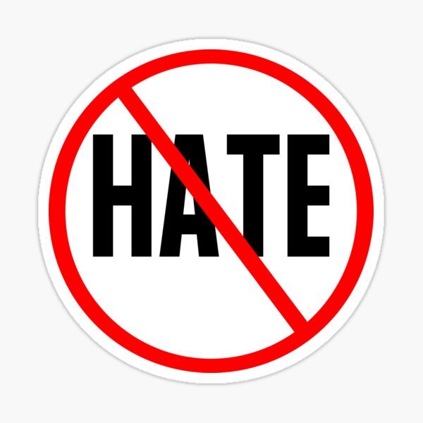 Item preview, No Hate Design designed and sold by kwbord.