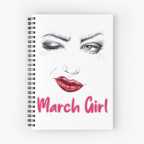 Item preview, Womens March Girl Wink Eye designed and sold by sasijaya.