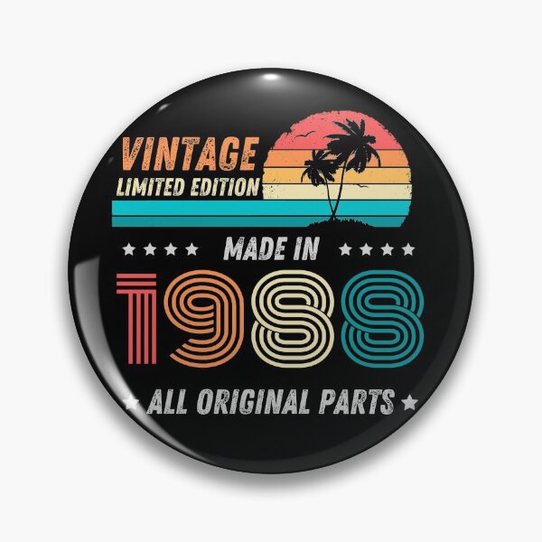 Item preview, Vintage Limited Edition made in 1988 All Original parts - Vintage Birthday Gift  designed and sold by ohmier.