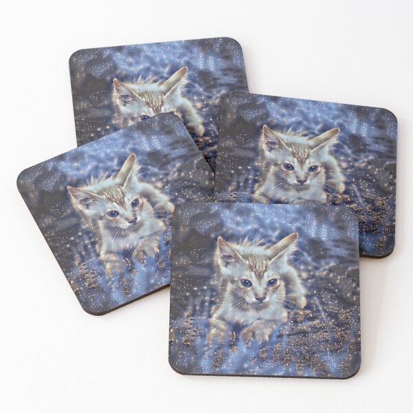 Item preview, GALATHI Baby Cat Stars - Cats designed and sold by Galathi Designs.