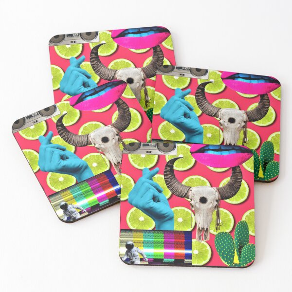 Item preview, 1980's colourful pop art designed and sold by hoober24.
