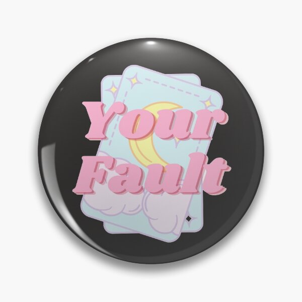 Item preview, Your Fault Pastel Pink  designed and sold by CynthSky.