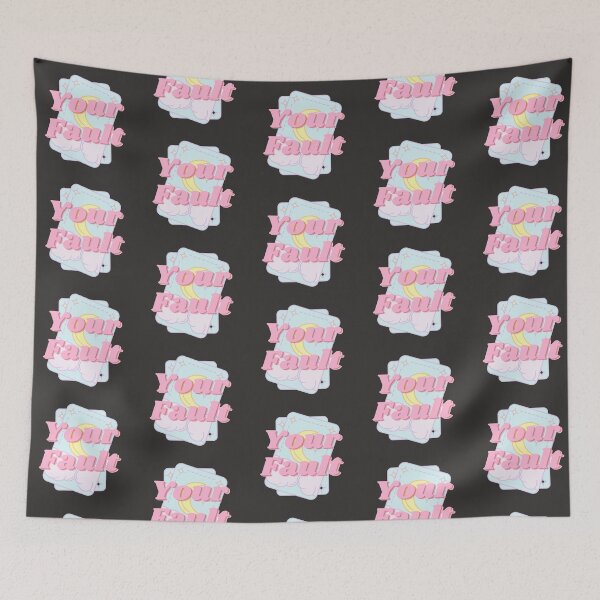 Item preview, Your Fault Pastel Pink  designed and sold by CynthSky.