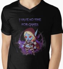 Sylvanas - No time for games Men's V-Neck T-Shirt
