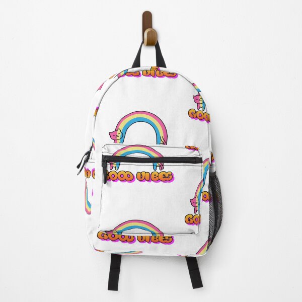 Item preview, Good Vibes Rainbow Cat designed and sold by yokie1111.