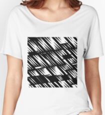 Spikes black Women's Relaxed Fit T-Shirt
