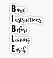 Christian Quote Sticker