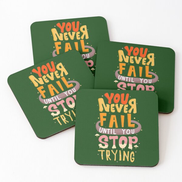 Item preview, dont stop trying designed and sold by 4U-4EVER.