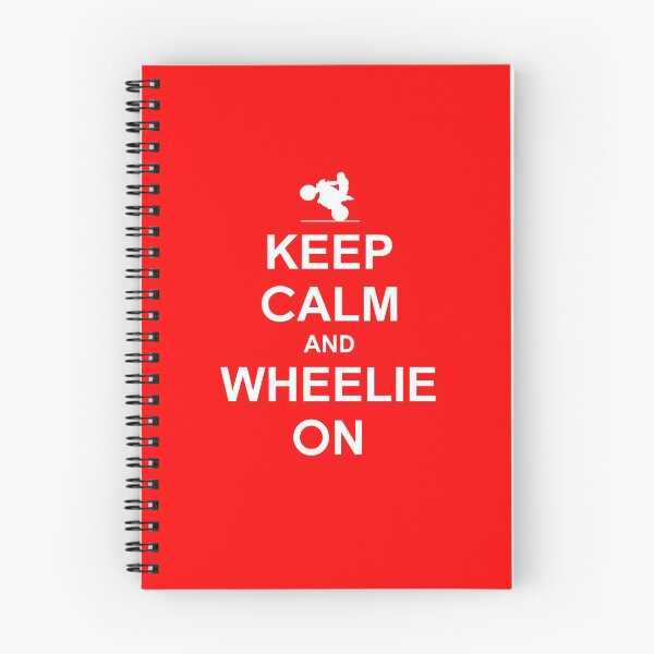 Item preview, Keep Calm And Wheelie on designed and sold by MotoTime.