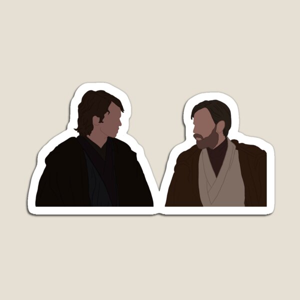 Item preview, Anakin and Obi Wan minimalistic  designed and sold by madimoreno.