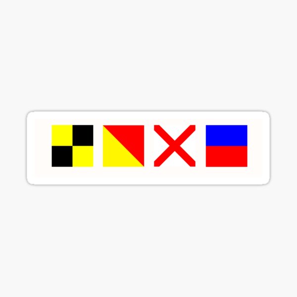 Nautical Love Sticker