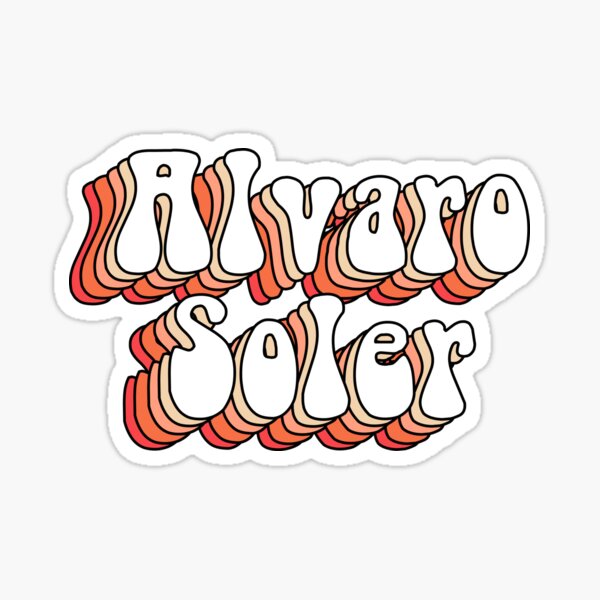 Alvaro Soler Sticker