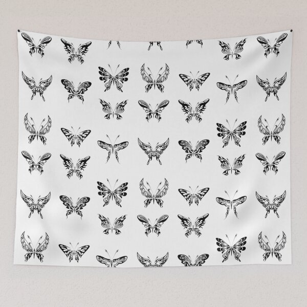 Item preview, Black Butterfly Sticker Pack designed and sold by kickwear-com.