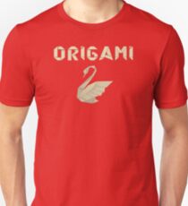 Origami Swan T Shirt Unisex T-Shirt