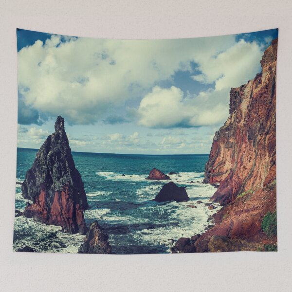 Item preview, Coastal Wilderness -  Ponta de Sao Lourenco - Madeira - Portugal designed and sold by Dyrk Wyst Redbubble Shop.