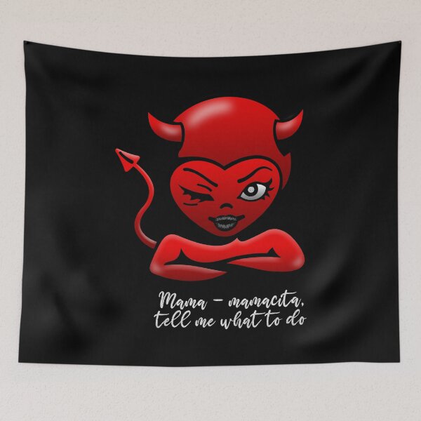 Item preview, Eurovision 2021- Eurovision song contest - ESC fans - El Diablo - Mama mamacita tell me what to do designed and sold by talgursmusthave.
