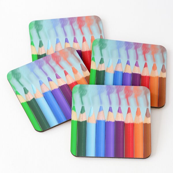 Item preview, Coloring Pencils with Colourful Smoke designed and sold by Ayadsan.