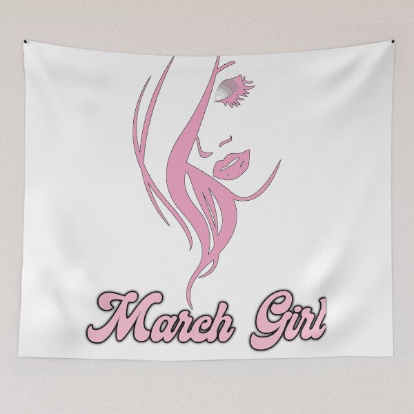 Item preview, Womens March Girl Wink Eye designed and sold by sasijaya.