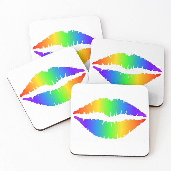 Item preview, rainbow lip designed and sold by nellyhay.