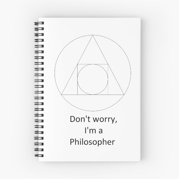 Item preview, Don't worry, I'm a Philosopher designed and sold by andio393.