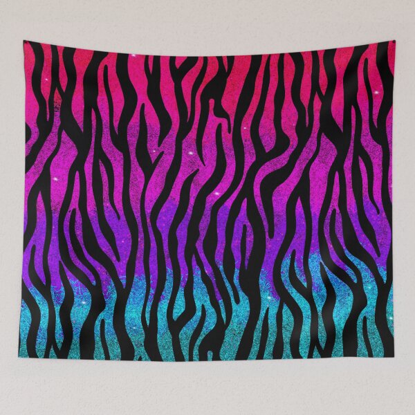 Item preview, Rainbow Tie-Dye Zebra Stripes designed and sold by WOW TeesAndThings.