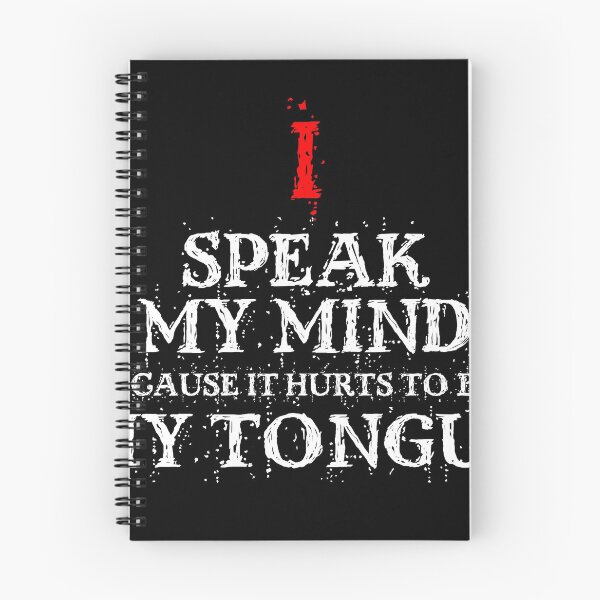 Item preview, I speak my mind because it hurts to bite my tongue designed and sold by keyword1.