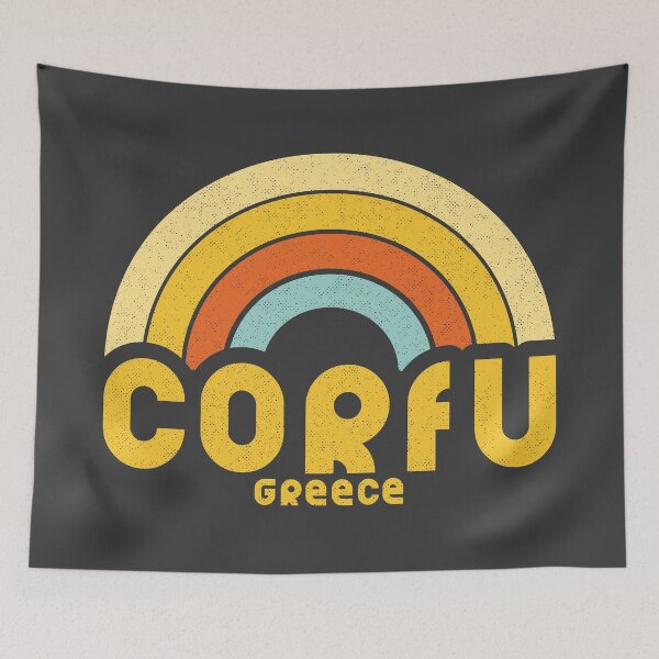 Item preview, Retro Corfu Greece designed and sold by dk80.