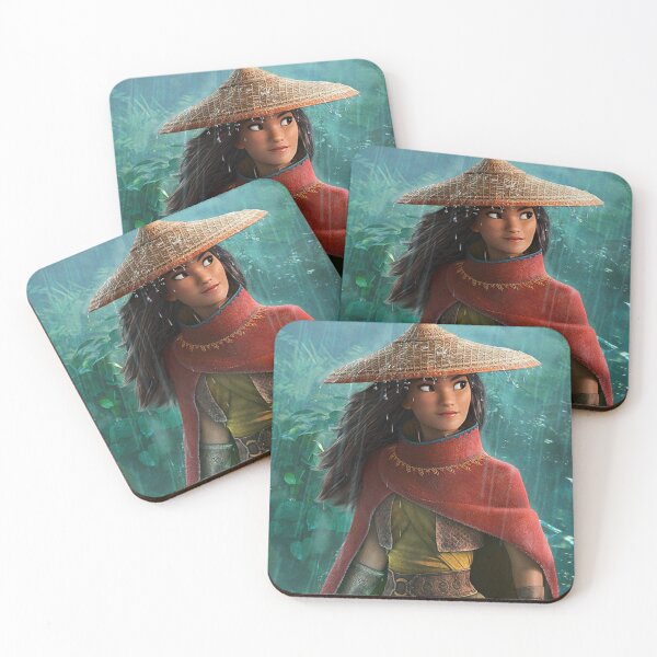 Item preview, RAYA AND THE LAST DRAGON - red scarf and rain designed and sold by radhitrans.