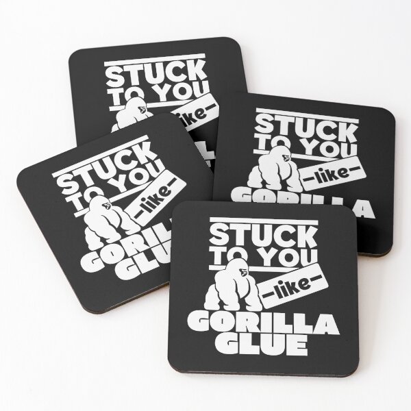 Item preview, Stuck to you like Gorilla Glue Shirt,Funny Hair Glue Tshirt,Funny Gorilla Tees,Love Gorilla tshirt,Gorilla Lover  designed and sold by Babe3955.