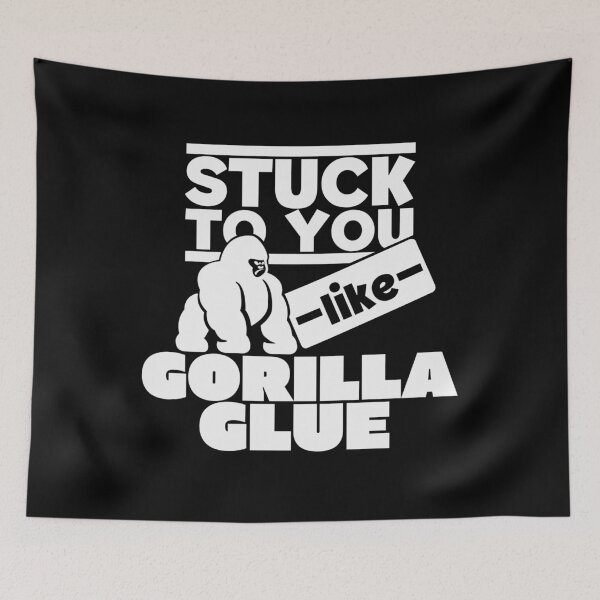 Item preview, Stuck to you like Gorilla Glue Shirt,Funny Hair Glue Tshirt,Funny Gorilla Tees,Love Gorilla tshirt,Gorilla Lover  designed and sold by Babe3955.