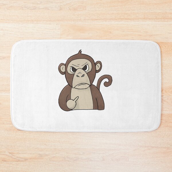 Item preview, Grumpy Monkey Ape Holding Middle Finger  designed and sold by Mesyo.